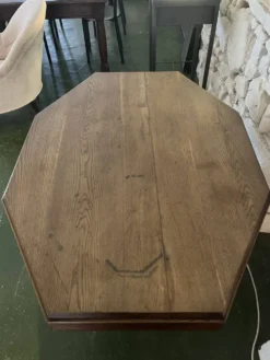 Table Octogonale En chêne