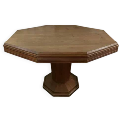 Table Octogonale En chêne