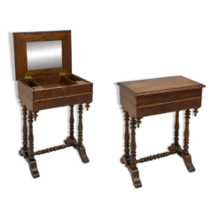 Table à ouvrage/coiffeuse Napoléon III