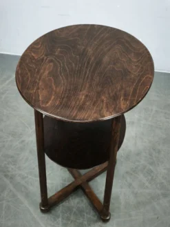 Table ovale de Josef Hoffmann, Sécession de Vienne, Kohn ou Thonet, vers 1900