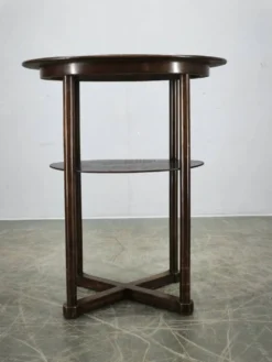 Table ovale de Josef Hoffmann, Sécession de Vienne, Kohn ou Thonet, vers 1900
