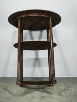 Table ovale de Josef Hoffmann, Sécession de Vienne, Kohn ou Thonet, vers 1900