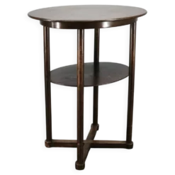 Table ovale de Josef Hoffmann, Sécession de Vienne, Kohn ou Thonet, vers 1900