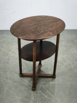 Table ovale de Josef Hoffmann, Sécession de Vienne, Kohn ou Thonet, vers 1900