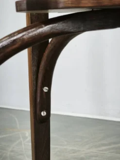 Table ovale en bois courbé Thonet No. 207 par Mazowia, Pologne, années 1910