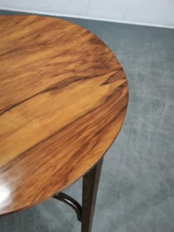 Table ovale en bois courbé Thonet No. 207 par Mazowia, Pologne, années 1910