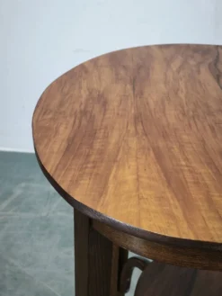 Table ovale en bois courbé Thonet No. 207 par Mazowia, Pologne, années 1910