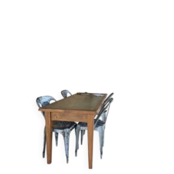 Table peinte à la main