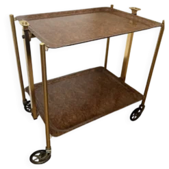 Table pliante desserte platax superbe état vintage
