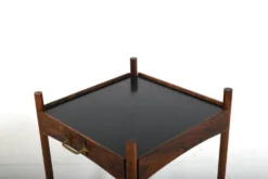 Table pliante à plateau de Mogens Lysell, Danemark, années 1960