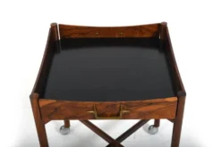 Table pliante à plateau de Mogens Lysell, Danemark, années 1960