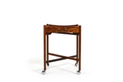 Table pliante à plateau de Mogens Lysell, Danemark, années 1960
