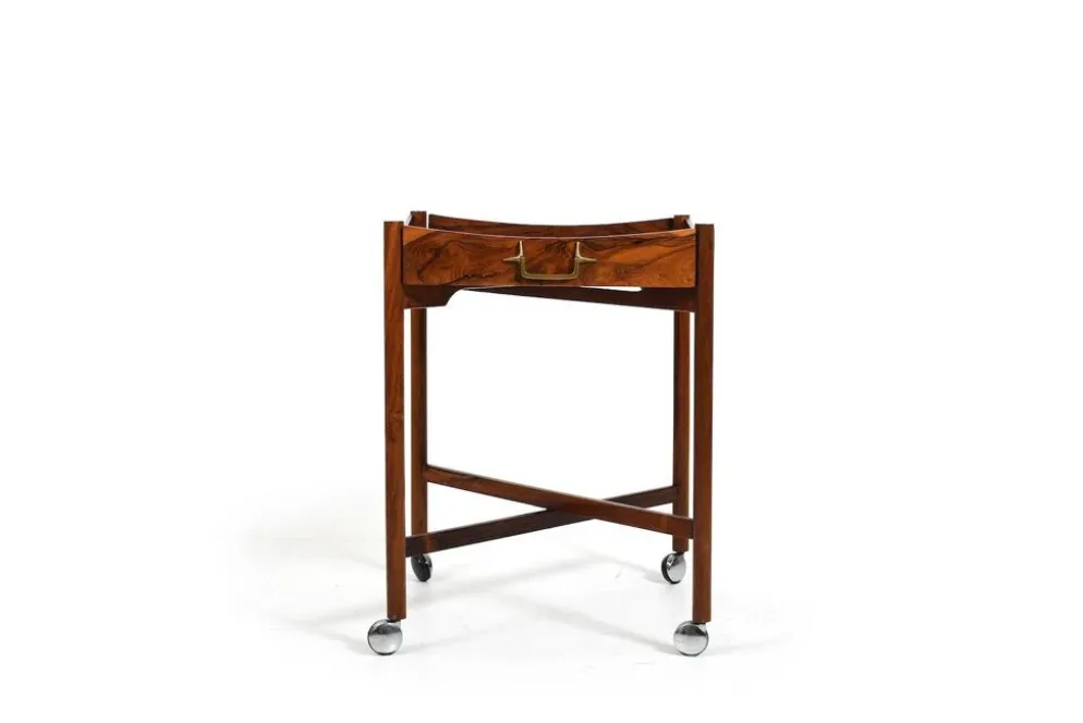 Table pliante à plateau de Mogens Lysell, Danemark, années 1960