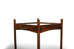 Table pliante à plateau de Mogens Lysell, Danemark, années 1960