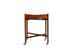 Table pliante à plateau de Mogens Lysell, Danemark, années 1960