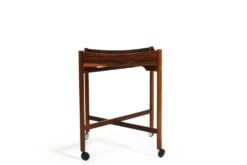 Table pliante à plateau de Mogens Lysell, Danemark, années 1960