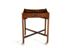 Table pliante à plateau de Mogens Lysell, Danemark, années 1960
