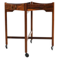 Table pliante à plateau de Mogens Lysell, Danemark, années 1960