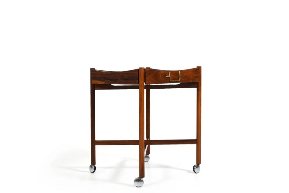 Table pliante à plateau de Mogens Lysell, Danemark, années 1960