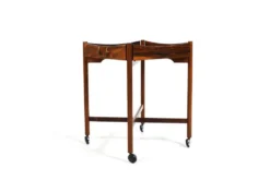 Table pliante à plateau de Mogens Lysell, Danemark, années 1960