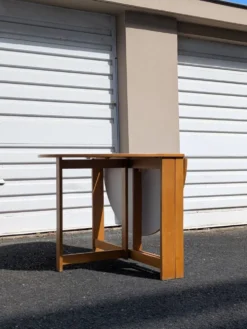 Table pliante vintage
