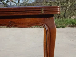 Table portefeuille en chêne