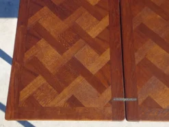 Table portefeuille en chêne