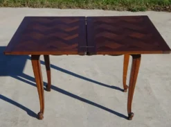 Table portefeuille en chêne