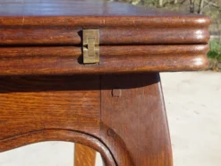 Table portefeuille en chêne
