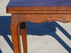 Table portefeuille en chêne