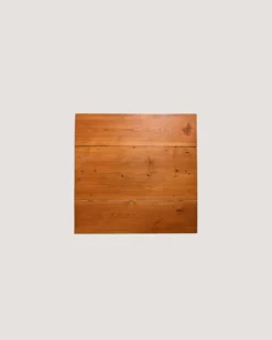 Table à rabats en pin massif scandinave, années 1960