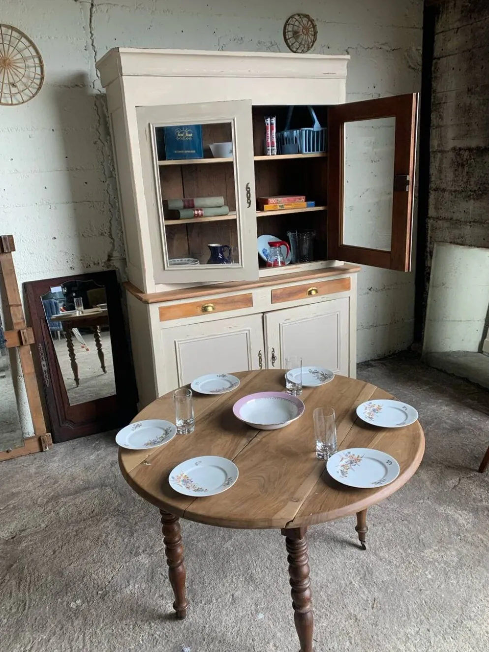 Table à rabats 4-6 personnes