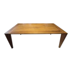 Table repas design Noyer massif Ligne Roset