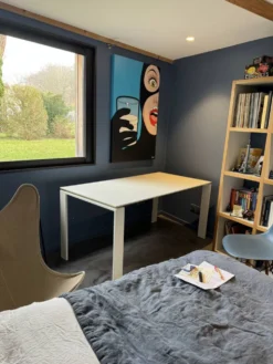 Table repas kartell modèle four blanche