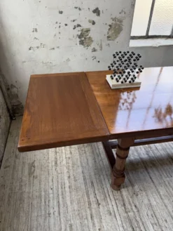 Table repas style drapière noyer 2m5/3m5 1900