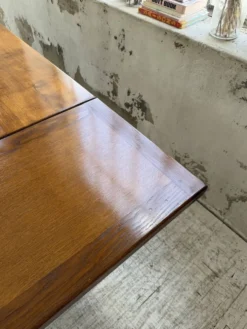 Table repas style drapière noyer 2m5/3m5 1900