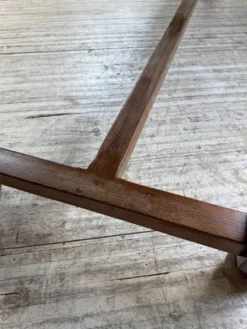 Table repas style drapière noyer 2m5/3m5 1900