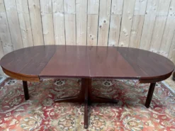 Table ronde baumann avec rallonges