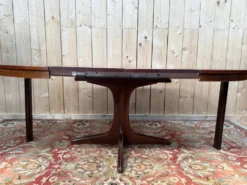 Table ronde baumann avec rallonges
