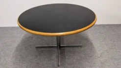 Table ronde de salle à manger moderniste dlg Warren Platner, Italie 1970
