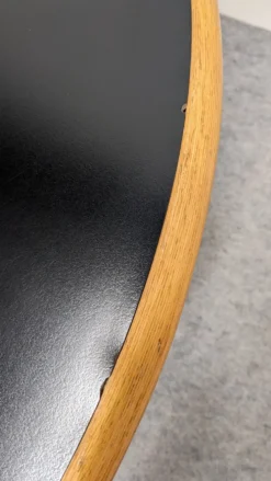 Table ronde de salle à manger moderniste dlg Warren Platner, Italie 1970