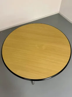 Table ronde design Eames Contract pour Herman Miller années 1960