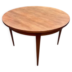 Table ronde extensible vintage scandinave