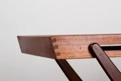 Table roulante Danoise pliable en teck, Svend Aage Madsen/Illums Bolhigus.