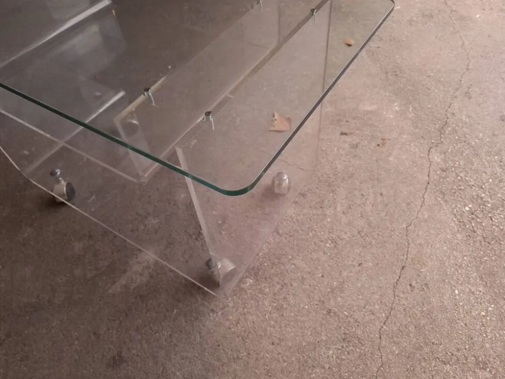 Table roulante David Lange pour Roche Bobois