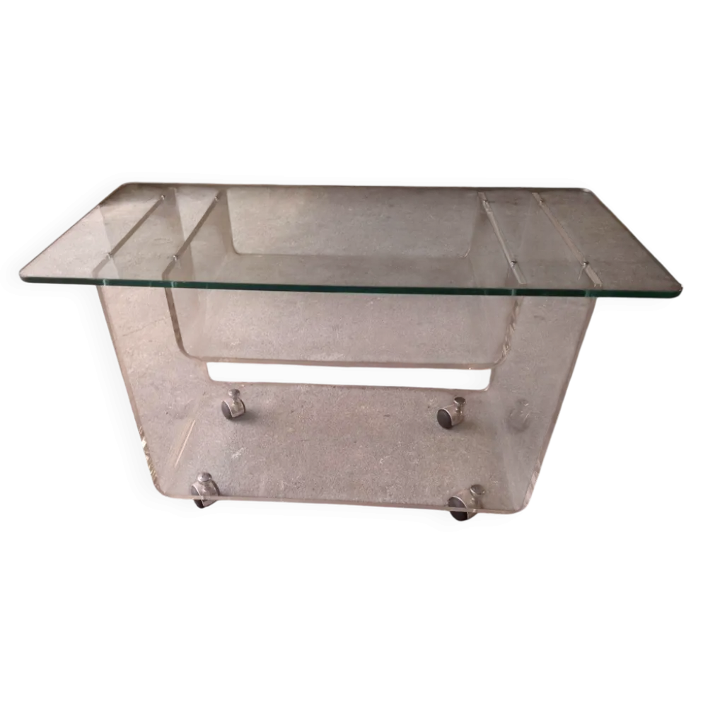 Table roulante David Lange pour Roche Bobois