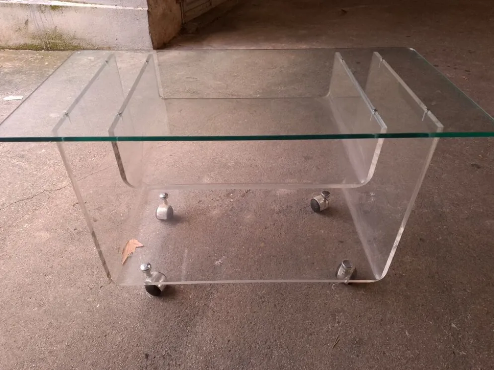 Table roulante David Lange pour Roche Bobois