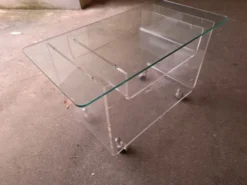 Table roulante David Lange pour Roche Bobois