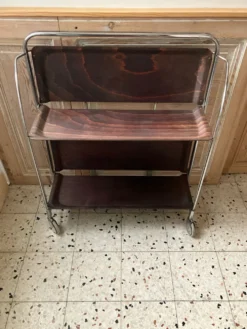 Table rouleau pliante