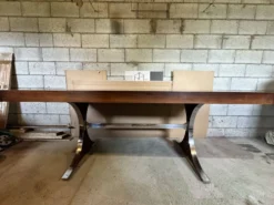Table salle à manger palissandre de Rio Jean Rene Caillette Modèle Sy